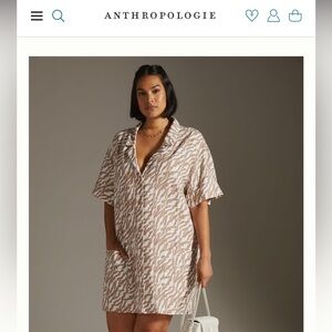 Anthropologie Shirt Dress